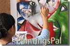 PaintingsPal Painter #2 with 5 years hand-on experience, specializing in oil paintings in abstract and contemporary styles, and has done herself more than 370 pieces of oil painting reproductions