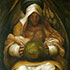 Oil painting reproduction #56 The Virgin by Gustav Klimt